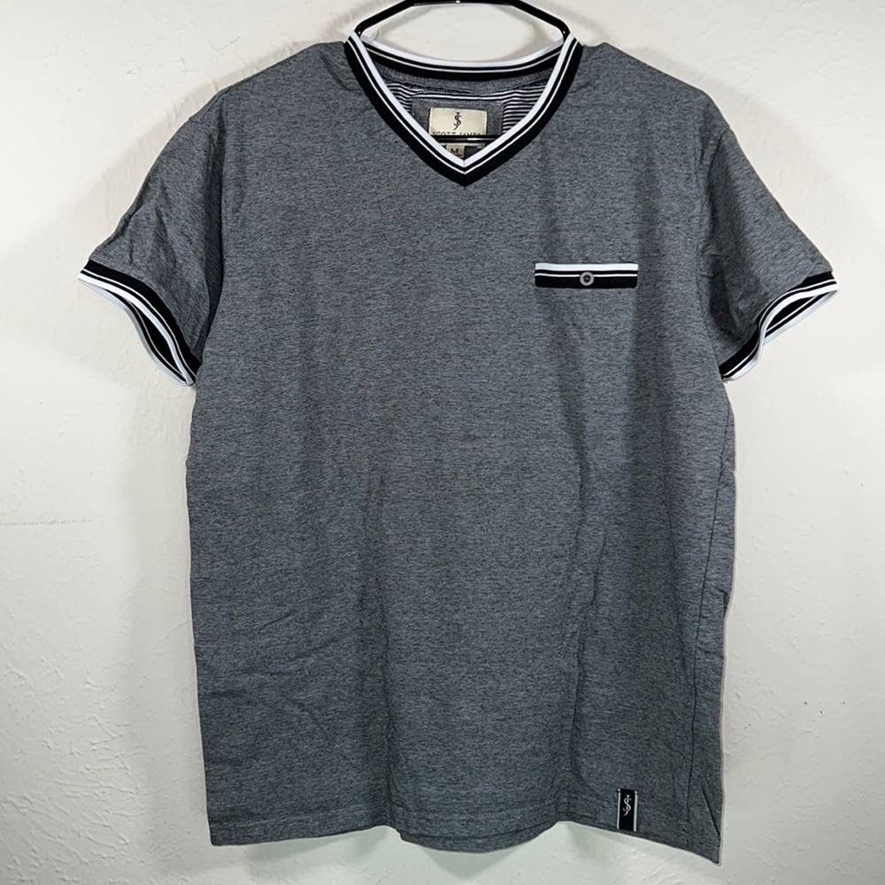 Scott James, Medium, Grey T Shirt